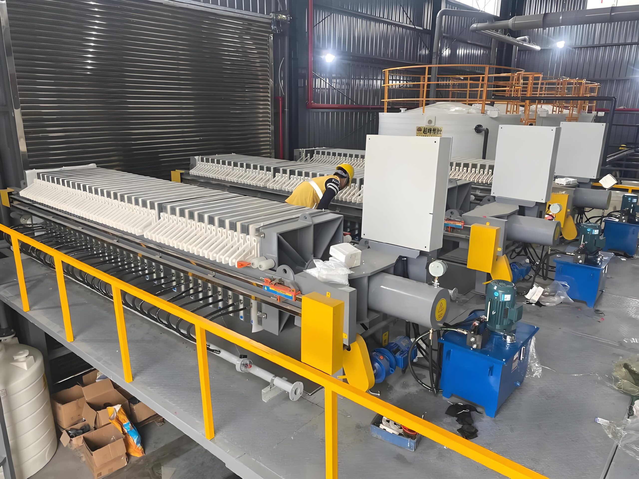 Автоматический мембранный фильтр-пресс — эффективное разделение жидкостей и твердых частиц - 图片 3