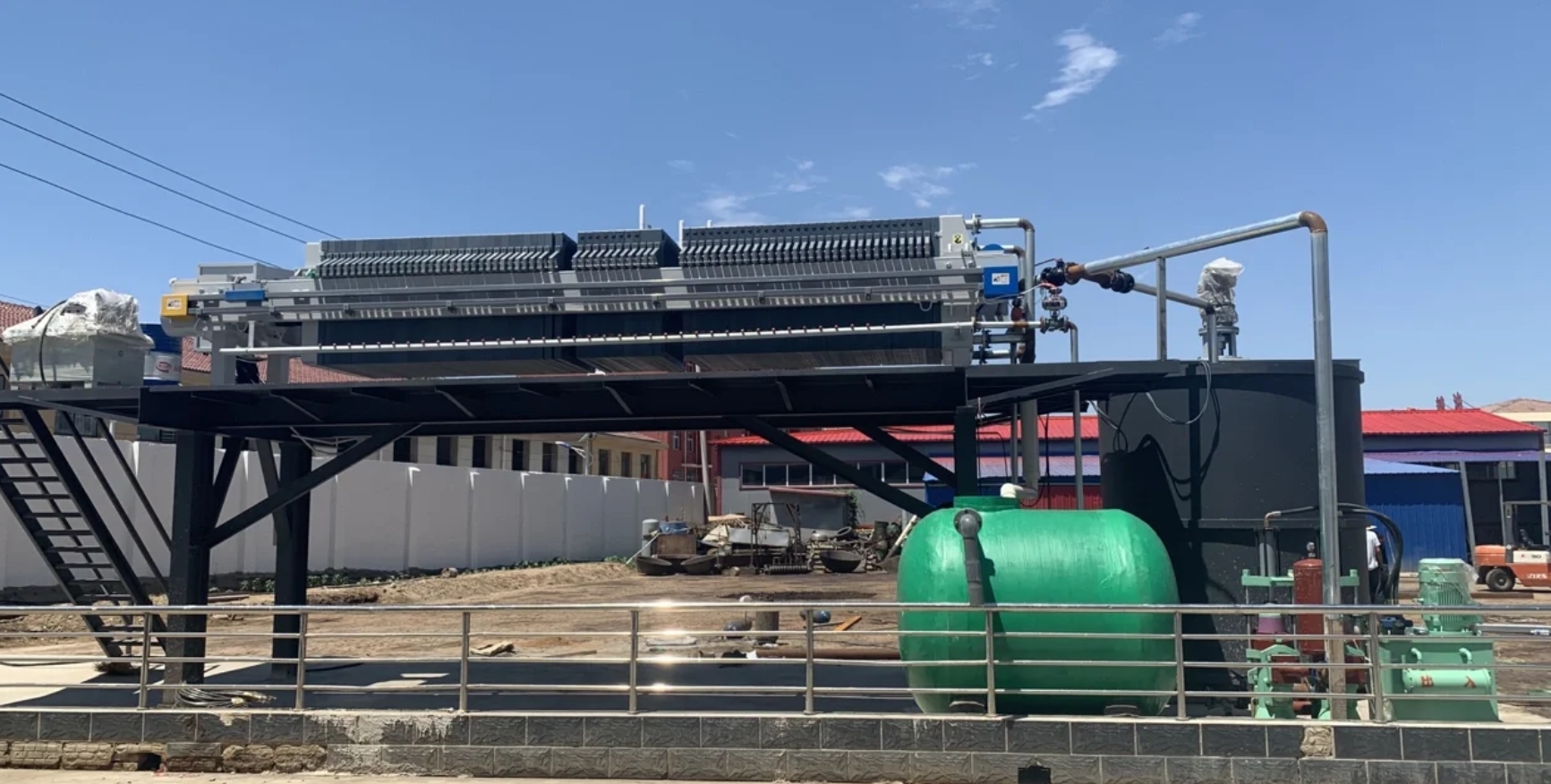 Мембранный фильтр-пресс для эффективного обезвоживания и фильтрации суспензий - 图片 3