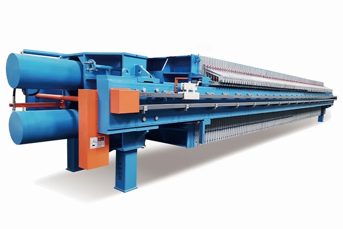 Камерный фильтр-пресс для обезвоживания и разделения суспензий