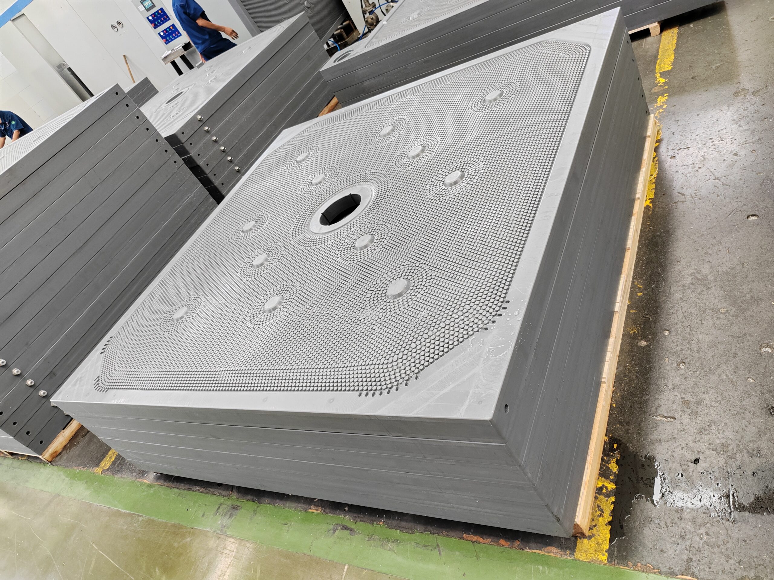 Фильтрационные плиты для фильтр-пресса | Плиты из полипропилена для камерных и мембранных прессов - 图片 3