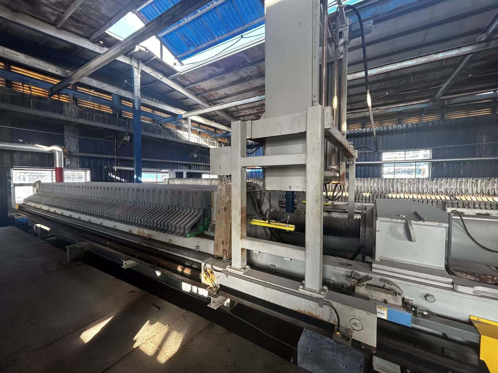 Автоматический фильтр-пресс с системой очистки фильтровальной ткани - 图片 4